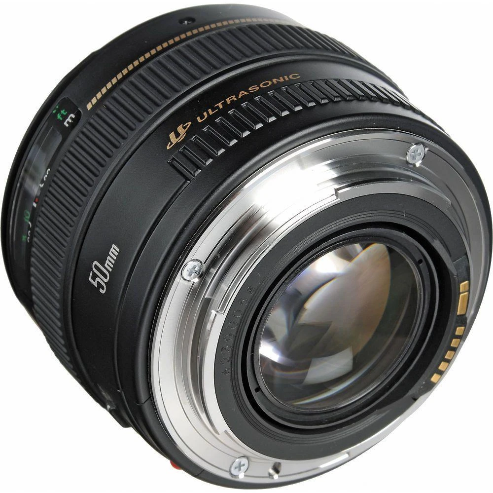 Objektyvas Canon EF 50mm 1:1,4 USM SLR Standartiniai objektyvai Juoda