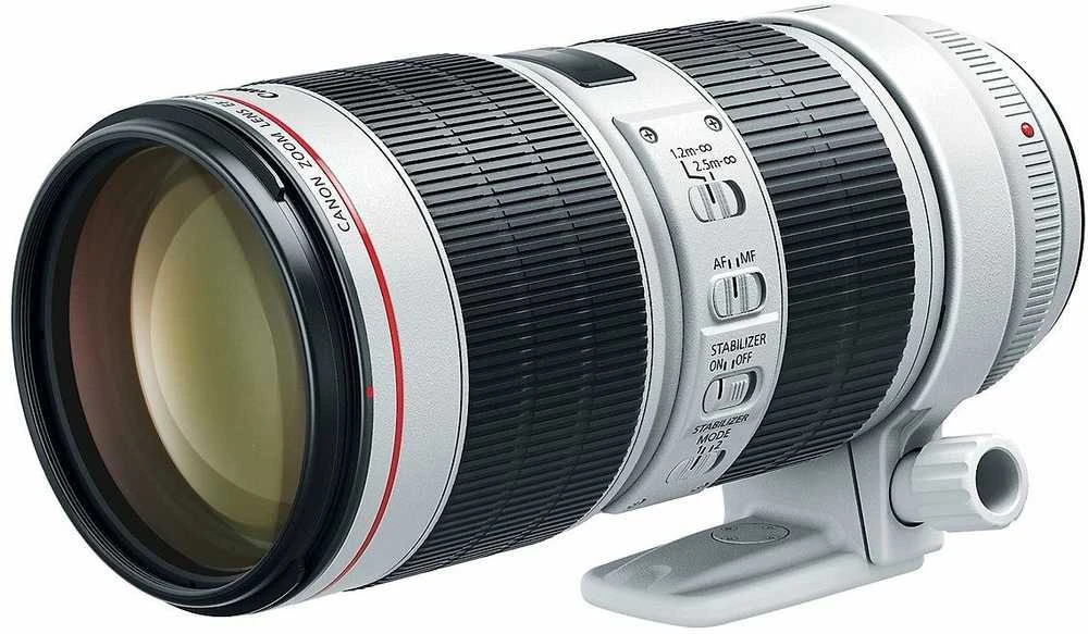 Canon EF 70-200 mm F 2.8 L IS III USM MILC/SLR Teleobjektyvas Juoda, Balta