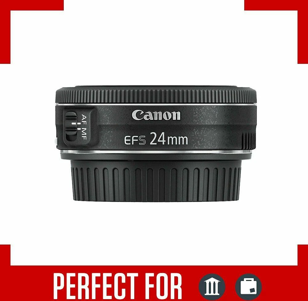 Canon EF-S 24mm f/2.8 STM SLR Plačiakampis objektyvas