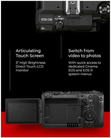 Canon EOS C50 videokamera