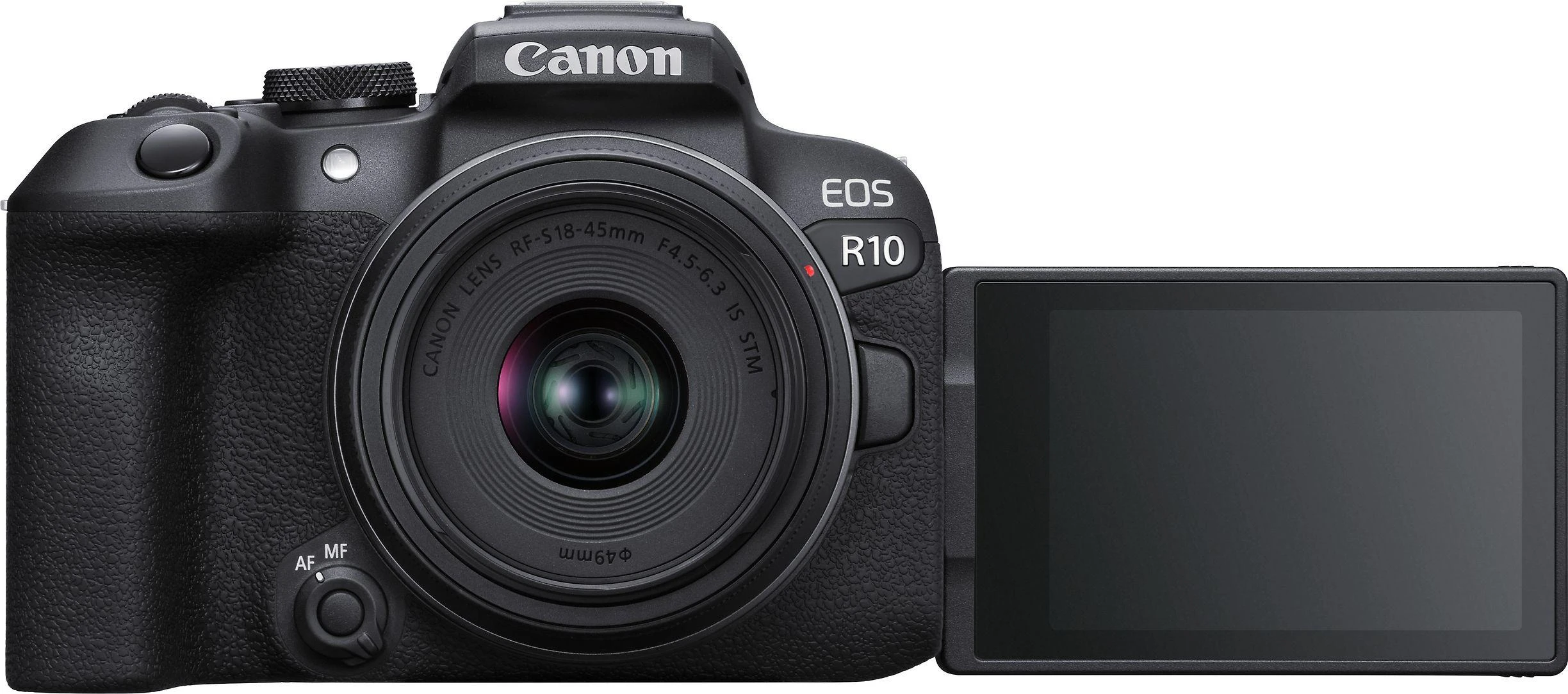 „Canon EOS R10“ + RF-S 18–45 mm F4,5–6,3 IS STM (F/4,5–6,3 IS STM)