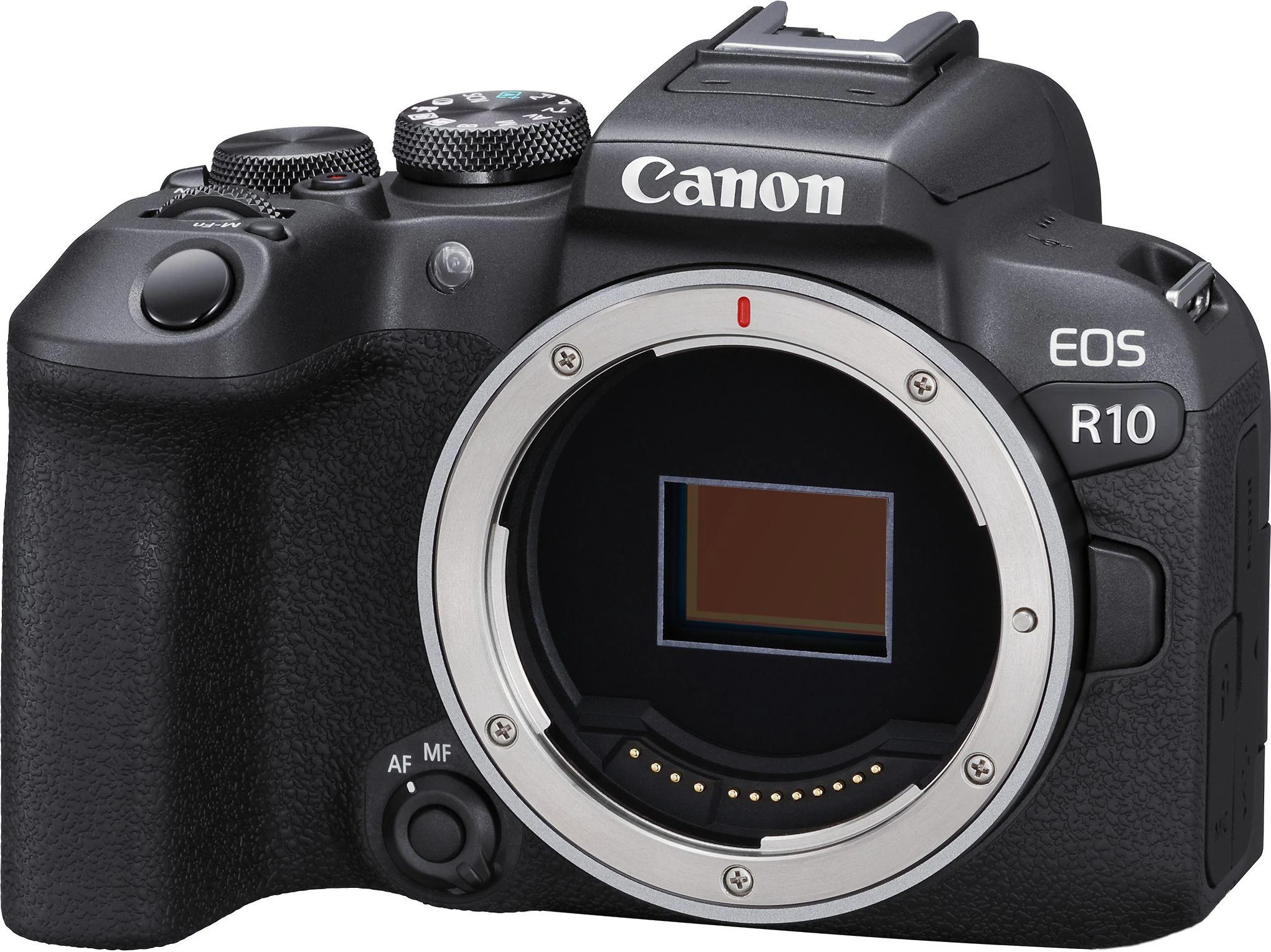 „Canon“ | D.CAM EOS R10 beveidrodinis fotoaparato korpusas | 24,2 MP megapikselių | Vaizdo stabilizatorius | ISO jautrumas (maks.) 32000 | „Wi-Fi“ | Vaizdo įrašymas | Rankinis valdymas | CMOS | Juodas
