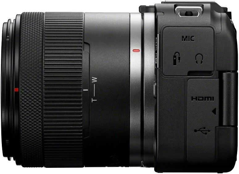 „Canon EOS R50 V“ + RF-S 14-30 mm F4-6.3 IS STM PZ