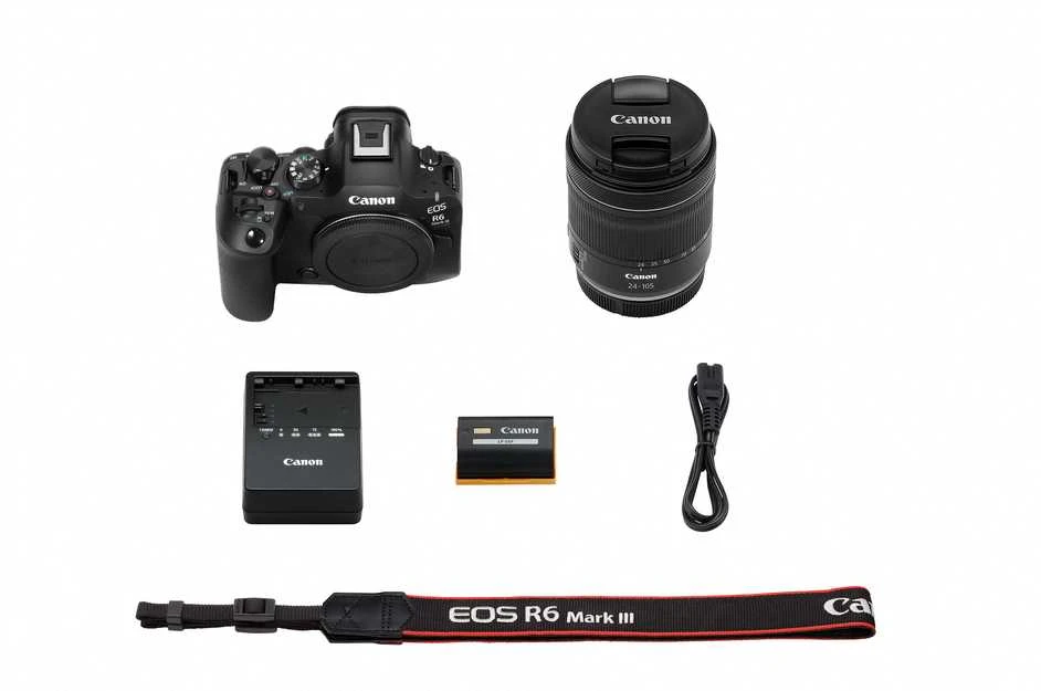 „Canon EOS R6 Mark III“ + RF 24–105 mm F4–7.1 IS STM