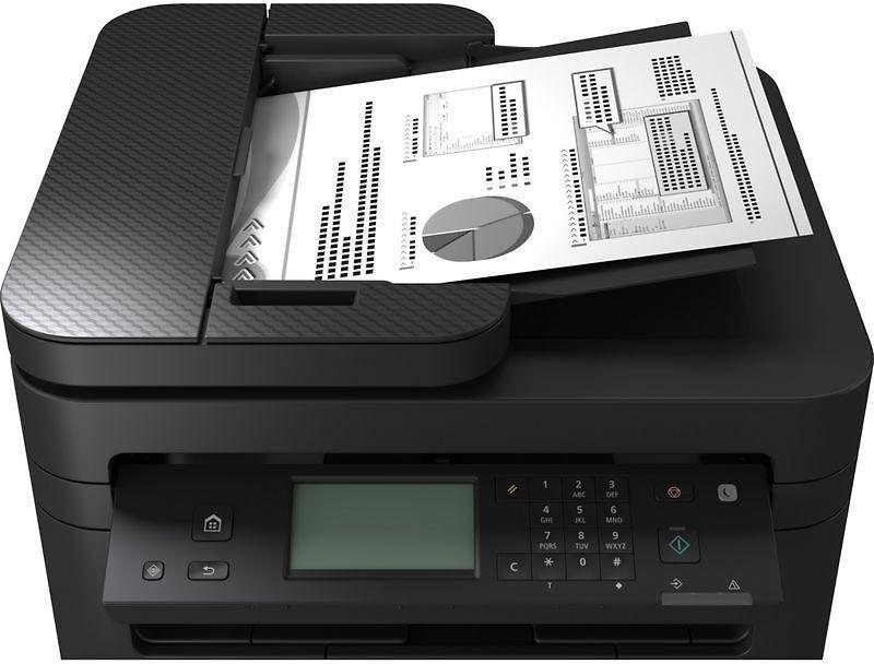 CANON i-SENSYS MF275dw daugiafunkcis nespalvotas lazerinis spausdintuvas, A4, 210 x 297 mm, A4, 29 psl./min., kopijavimas, 29 psl./min., spausdinimas, 150 lapų, USB 2.0, LAN, „Wi-Fi“.