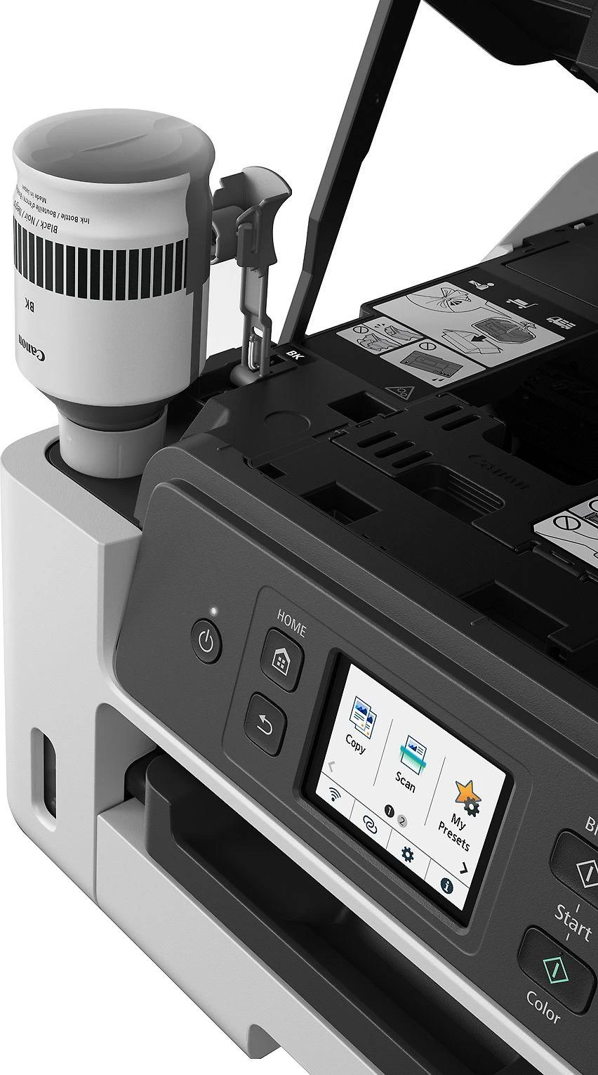 Spausdintuvas rašalinis Canon MAXIFY GX4050 MFP Spalv. refillable A4 350lap 33.6Kbps USB2.0 LAN WiFi