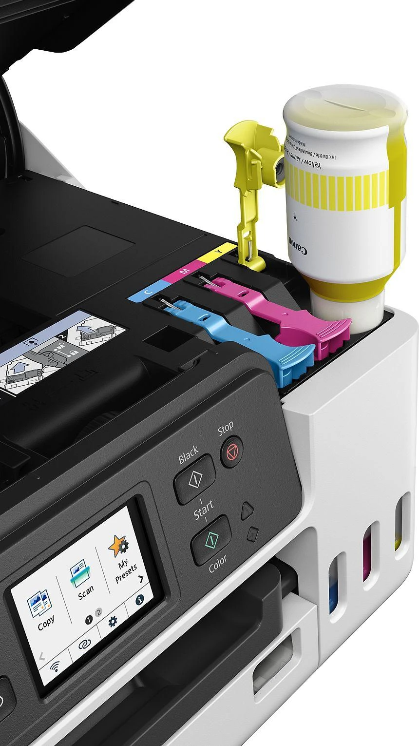 Spausdintuvas rašalinis Canon MAXIFY GX4050 MFP Spalv. refillable A4 350lap 33.6Kbps USB2.0 LAN WiFi