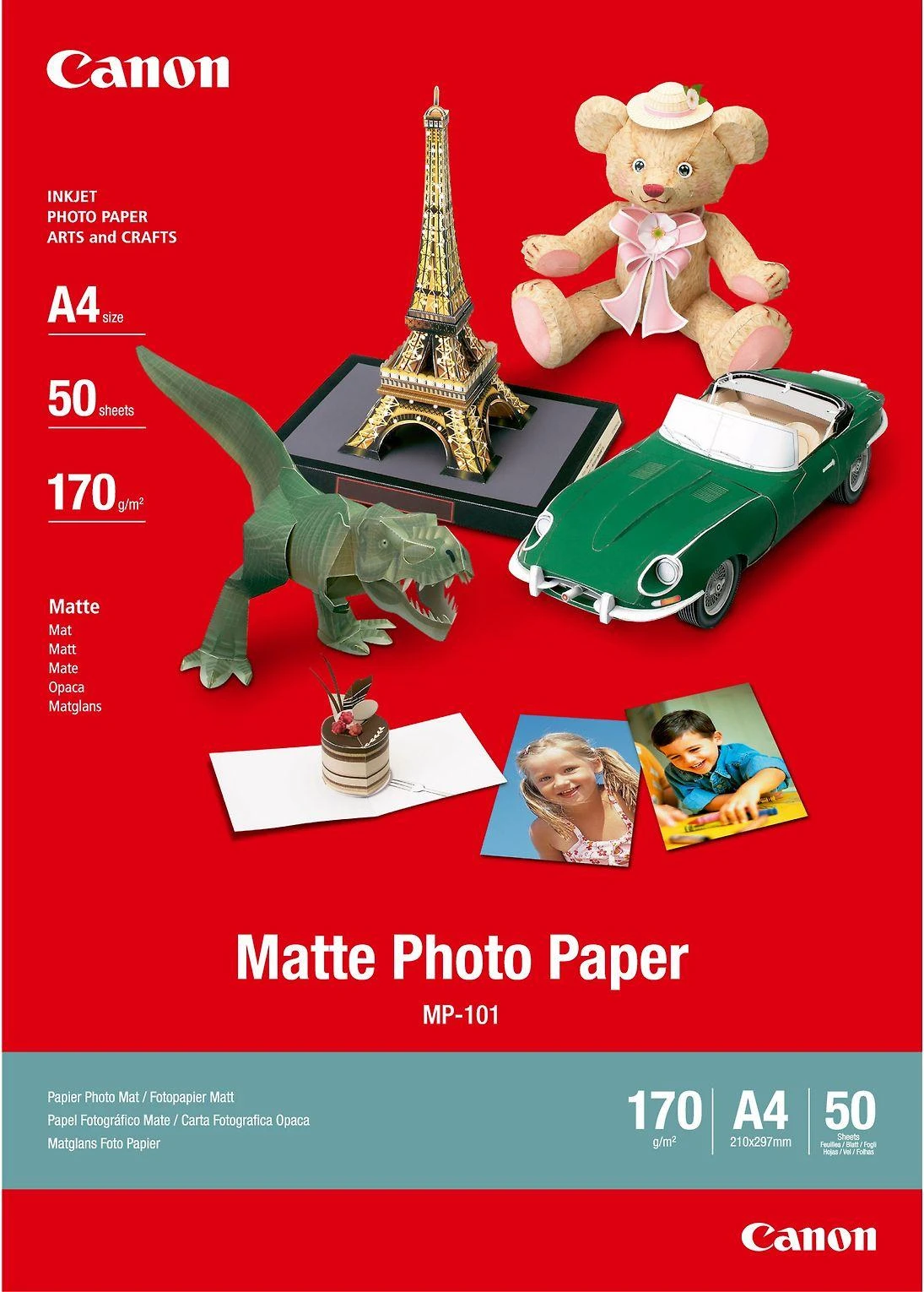 CANON MP-101 fotopopierius A4 50Blatt mat