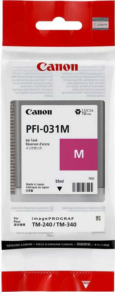 CANON PFI-031 M 55ML RAŠALŲ TAKAS