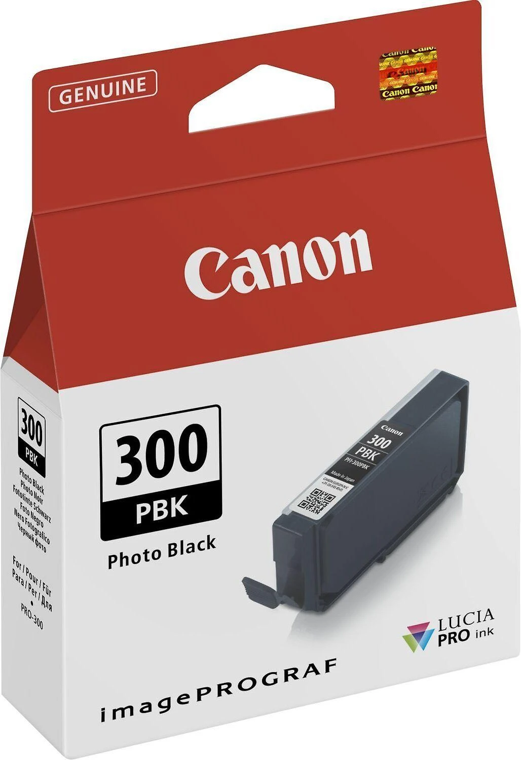 Canon PFI-300 PBK nuotrauka juoda