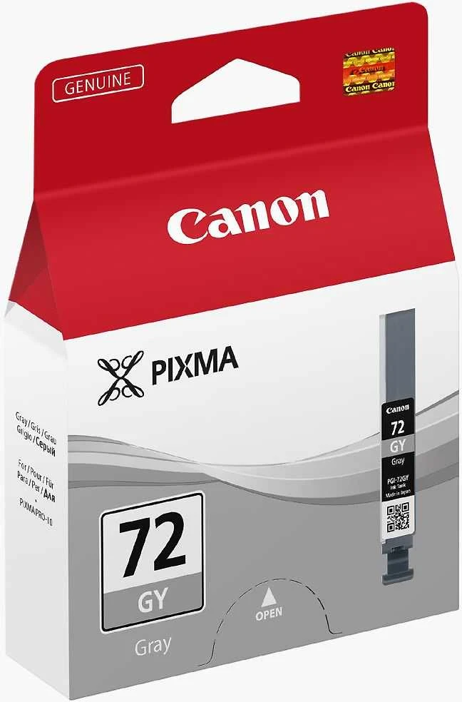 CANON PGI-72 GY pilkas ink tank 14ml for PIXMA-PRO 10