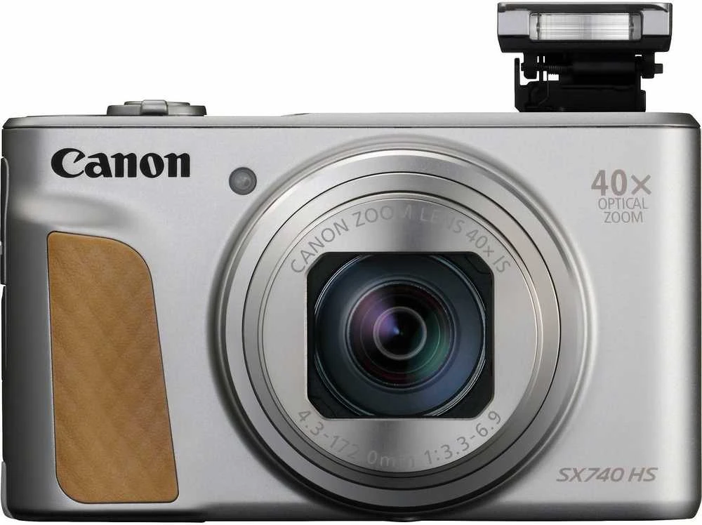Canon PowerShot SX740 HS Kompaktiškas fotoaparatas 20,3 MP CMOS 5184 x 3888 pikseliai 1/2.3" Sidabras