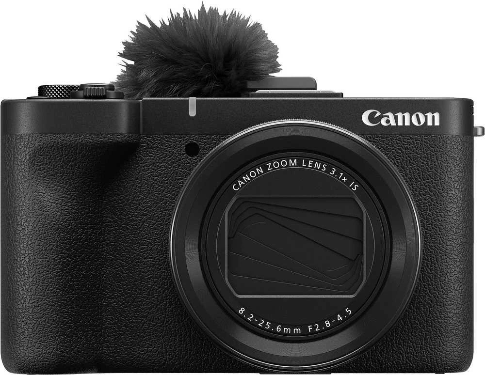 „Canon PowerShot V1“ fotoaparatas | 22 MP | Optinis priartinimas 3,1 karto | Vaizdo stabilizatorius | ISO jautrumas (maks.) 32000 | Ekrano įstrižainė 1,4 colio | Vaizdo įrašymas | Juodas