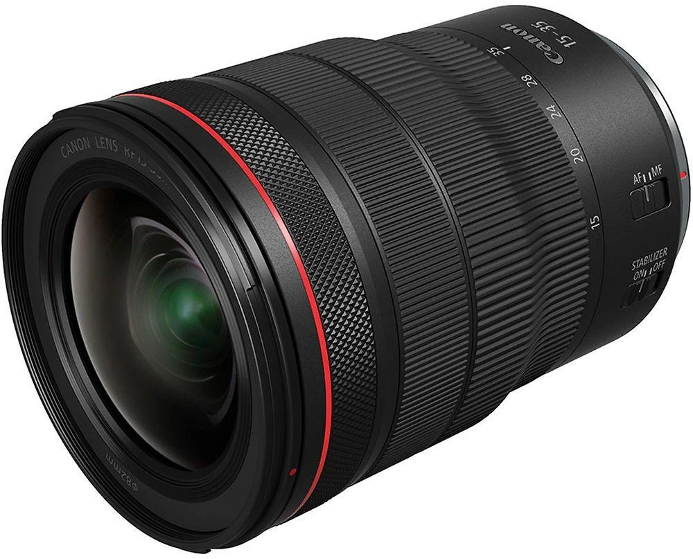 Canon RF 15-35mm F2.8 L IS USM SLR Standartinio priartinimo objektyvas Juoda