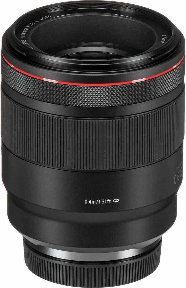 Objektyvas Canon RF 50mm f/1.2L USM MILC/SLR Standartiniai objektyvai Juoda