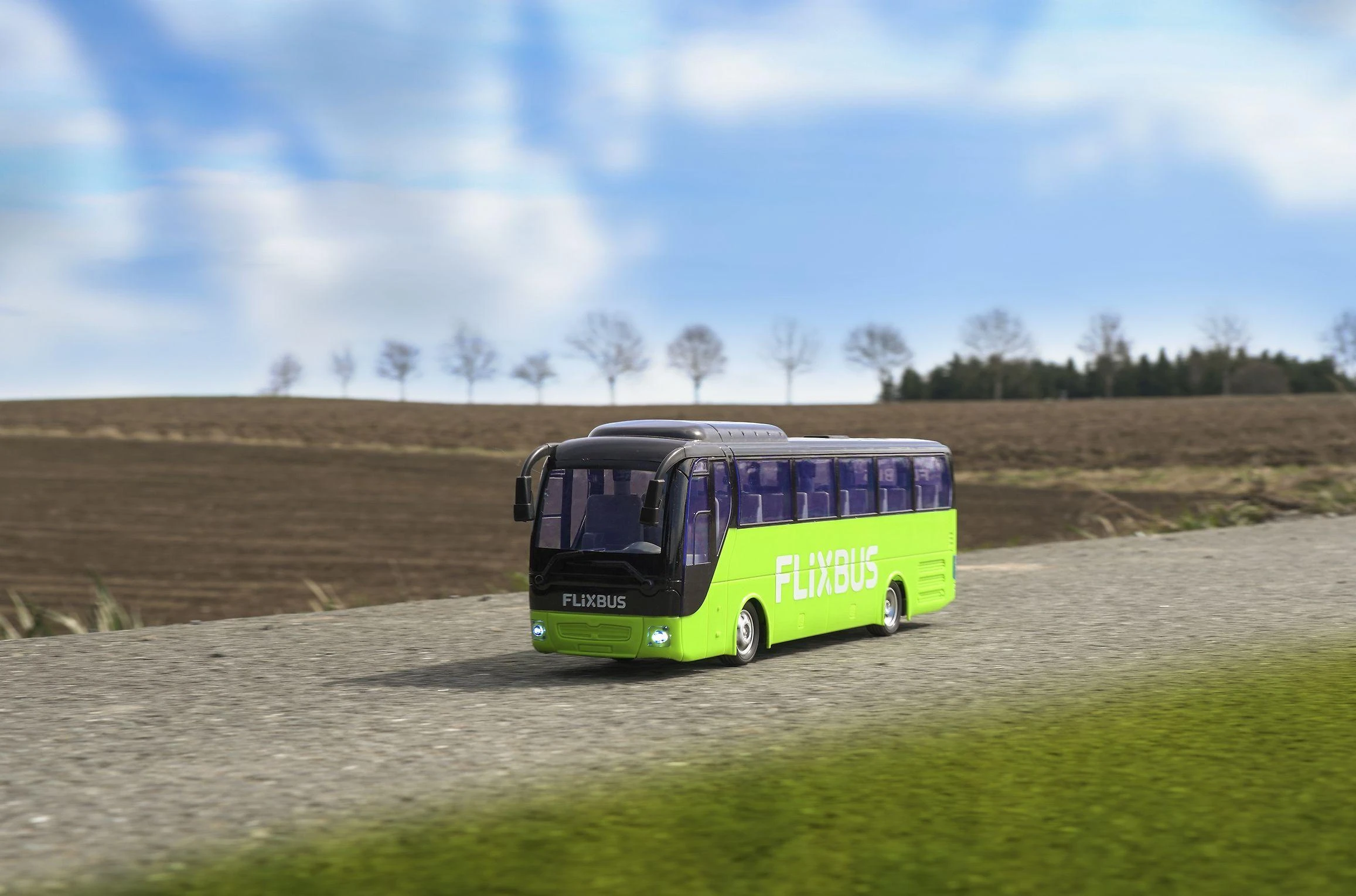 Carson Model Sport Carson FlixBus - kauko-ohjattava bussi, RTR