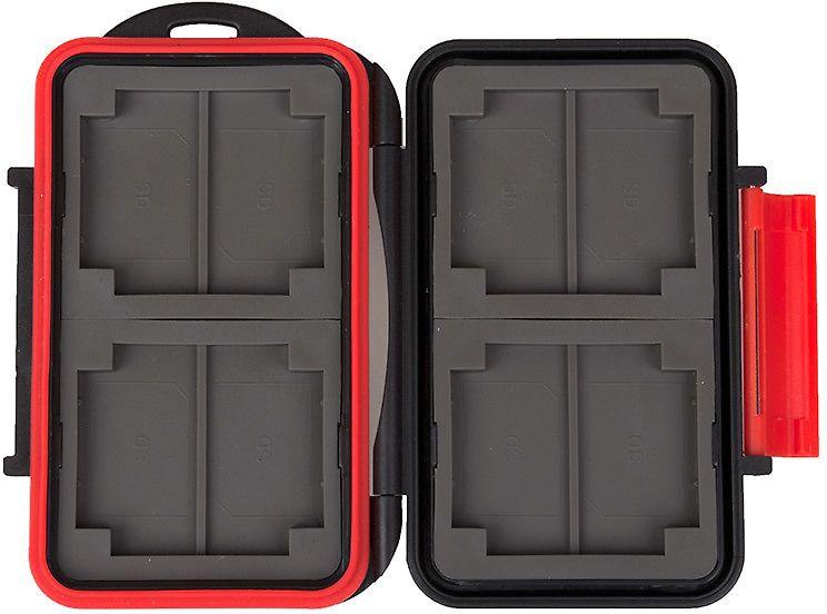 Dėklas - Caruba Multi Card Case MCC 1 (4xCF, 8xSD)