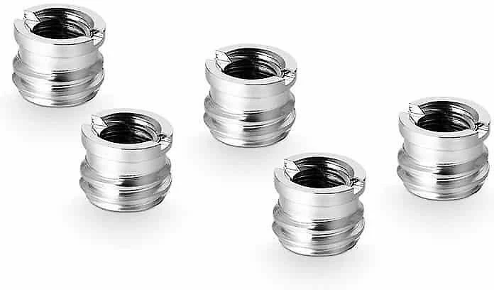 SMALLRIG 1610 THREAD ADPT 1/4" - 3/8" THREAD 5PCS