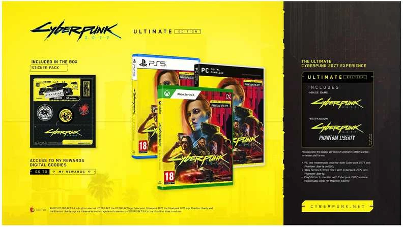 Cd Projekt Red Cd Project Cyberpunk 2077 Ultimate Edition PS5