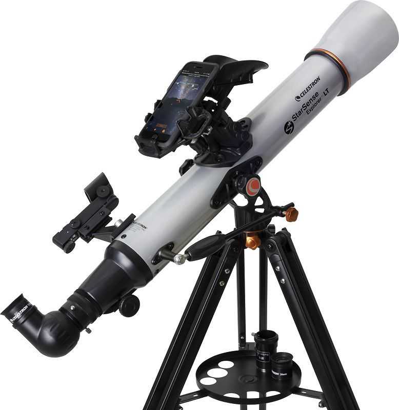 Celestron StarSense Explorer LT 70AZ refraktorinis teleskopas su išmaniojo telefono programėle