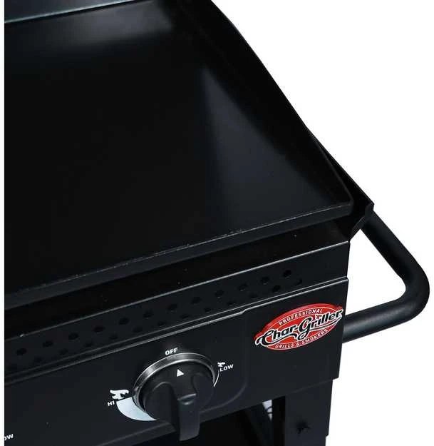 Char-Griller Flat Iron parilagrilli kolmella polttimella