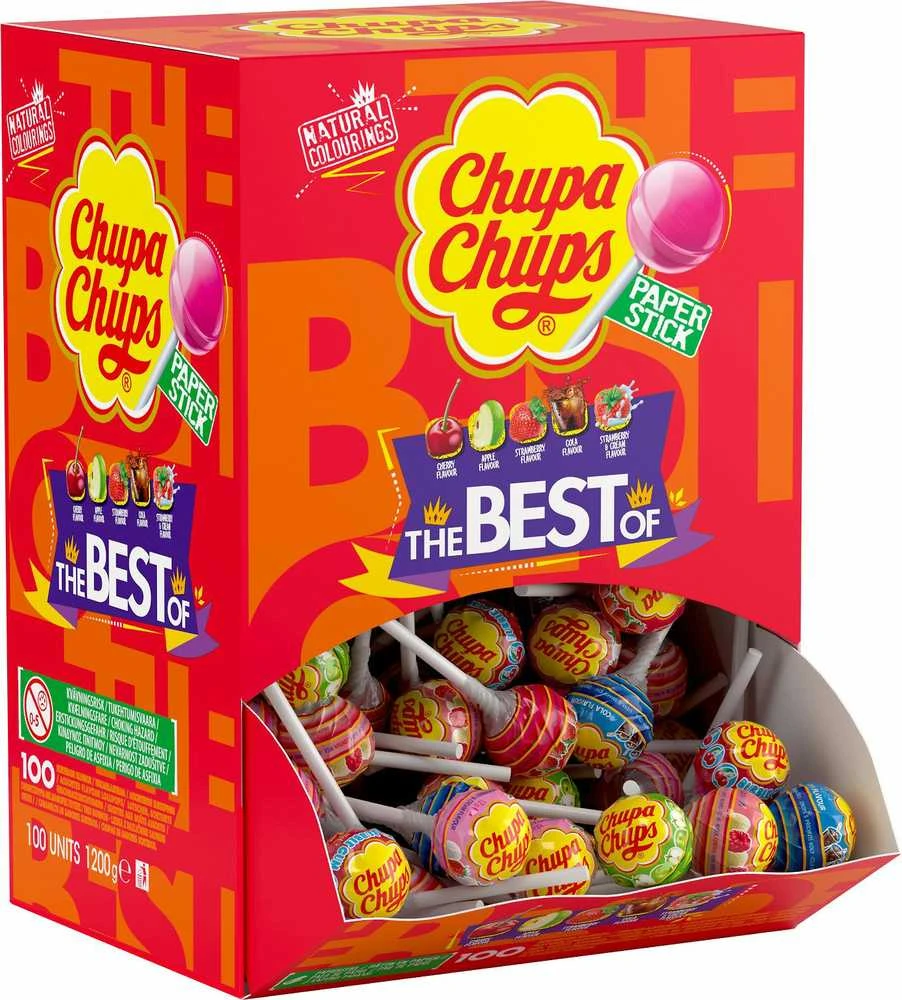 Dickie Chupa Chups The Best of -tikkarit, 1,2kg