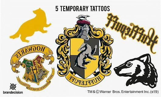 Ausinės Vision Cinereplicas Harry Potter Hufflepuff burtininko chalatas, S dydis