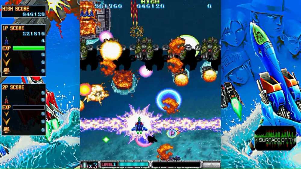 Clear River Games BATSUGUN Saturn Tribute Boosted