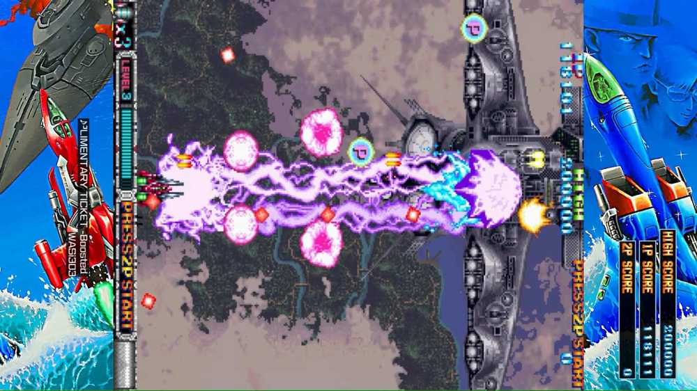 Clear River Games BATSUGUN Saturn Tribute Boosted