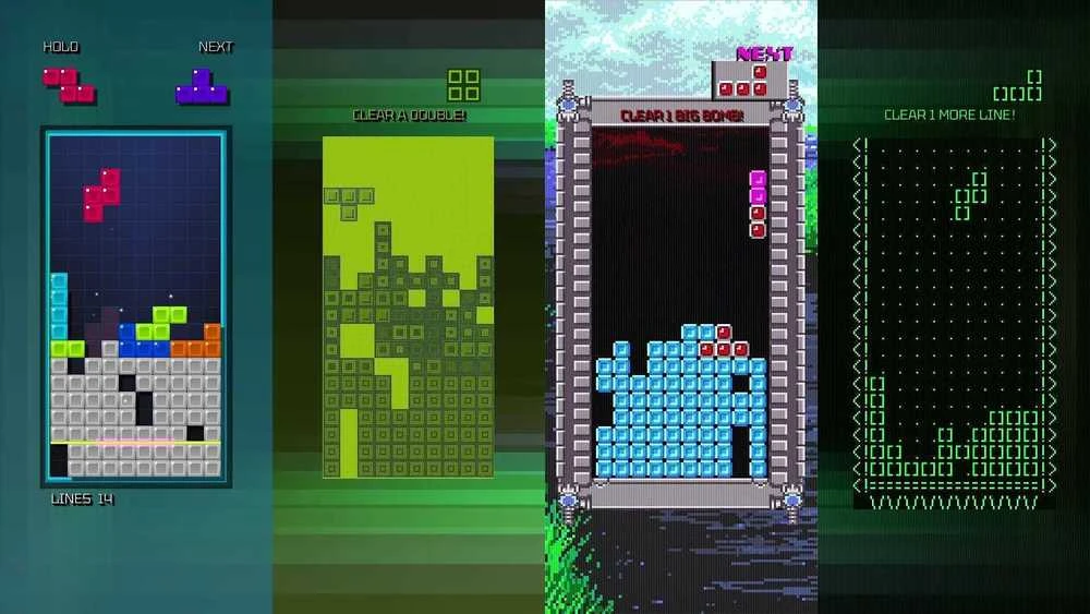 Clear River Games Tetris amžinai