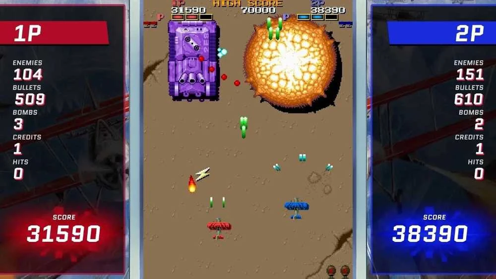 „Toaplan Arcade Collection Vol. 1“ – „Nintendo Switch“