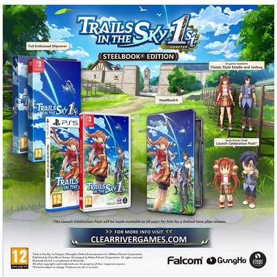 Clear River Games „Trails in the Sky“ 1 skyrius („Steelbook“ leidimas) – „PlayStation 5“