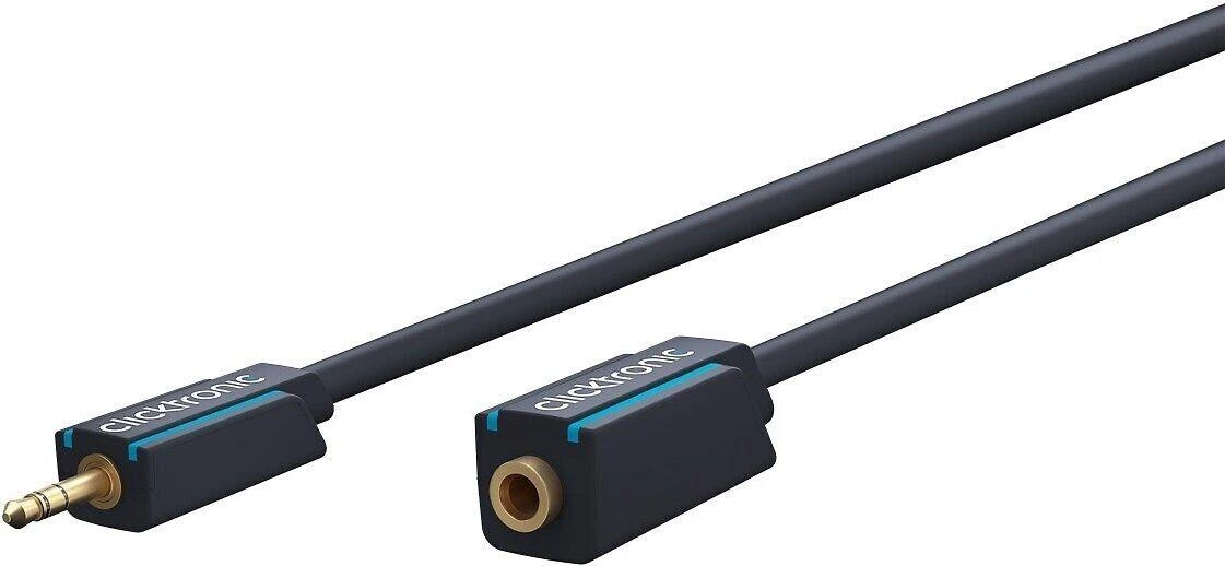 Clicktronic 3.5mm garso laidas su stačiakampėmis jungtimis