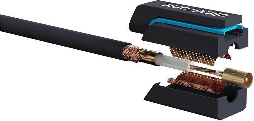 CLICKTRONIC IEC TV jungtis, 10m antenos laidas