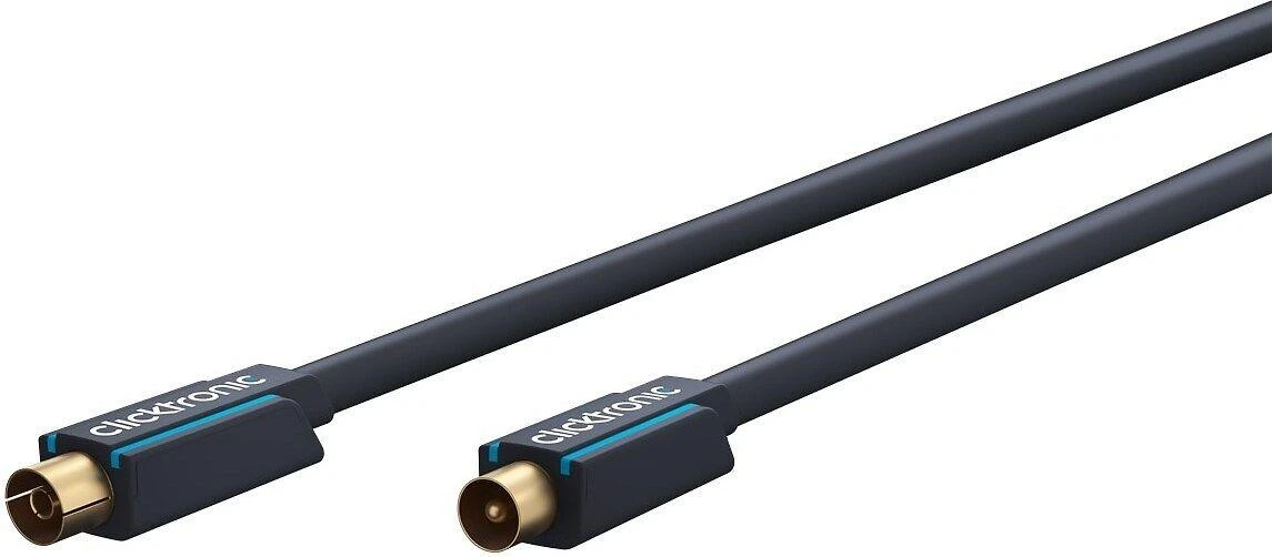CLICKTRONIC IEC TV jungtis, 2m antenos laidas