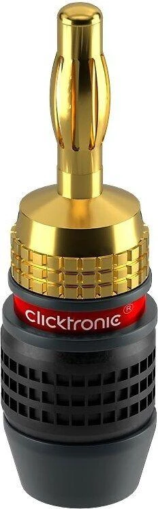 Clicktronic Banana kištukas SimpleLock