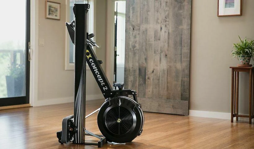 Concept2 RowErg kambarinis irklavimo treniruoklis, juodas