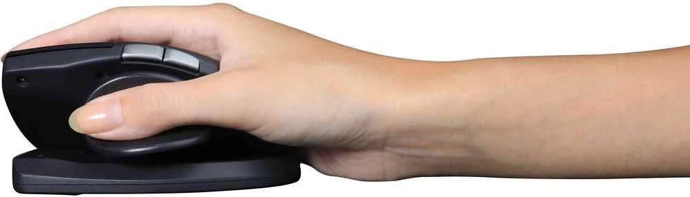 Carruzzo Contour Design Unimouse kompiuterinė pelė Biuras dešinei rankai RF belaidė + Bluetooth + USB Type-A Optinis 4000 DPI