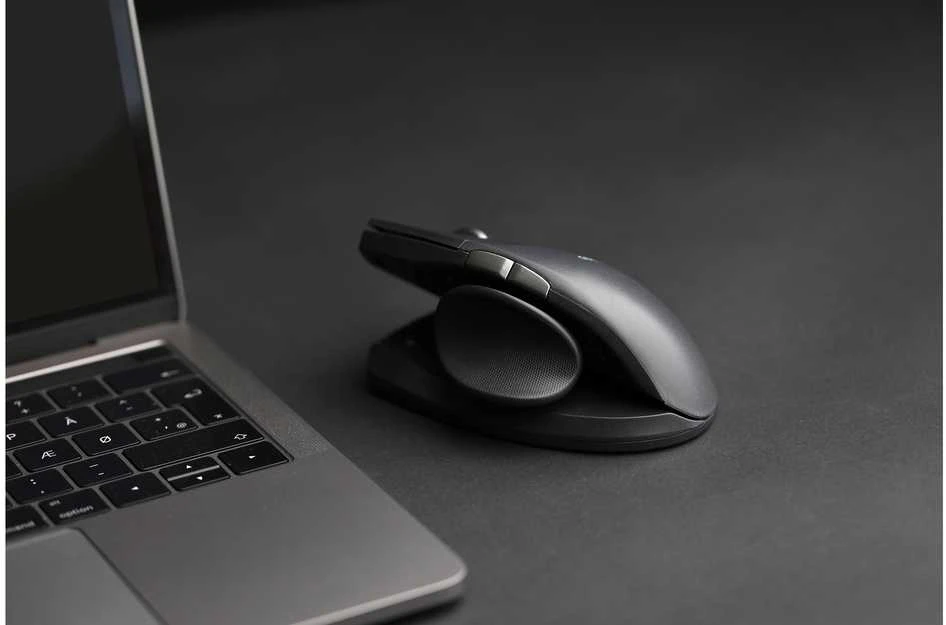 Carruzzo Contour Design Unimouse kompiuterinė pelė Biuras dešinei rankai RF belaidė + Bluetooth + USB Type-A Optinis 4000 DPI