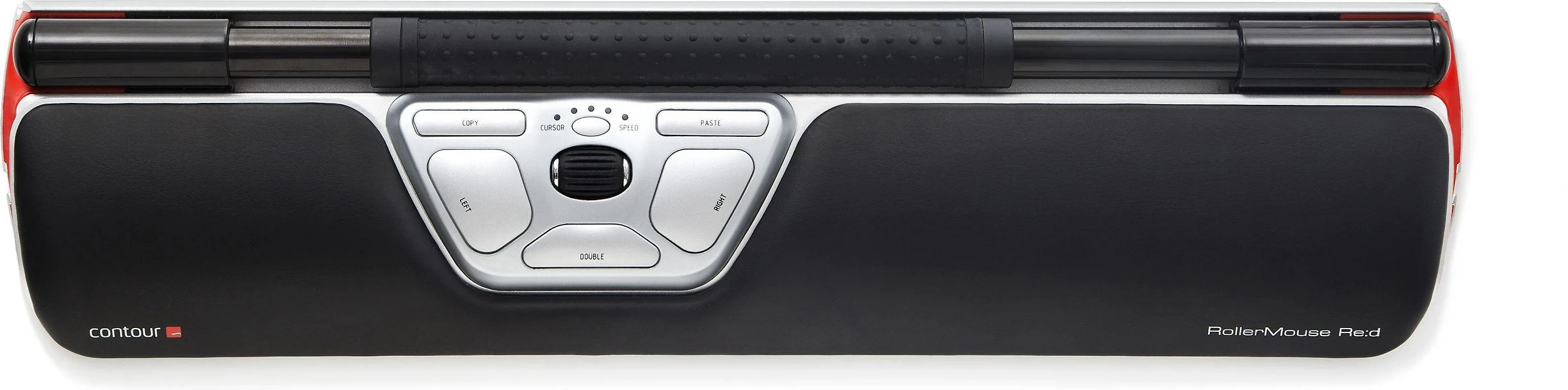 Pelė Contour RollerMouse Raudonas wireless sidabrinis