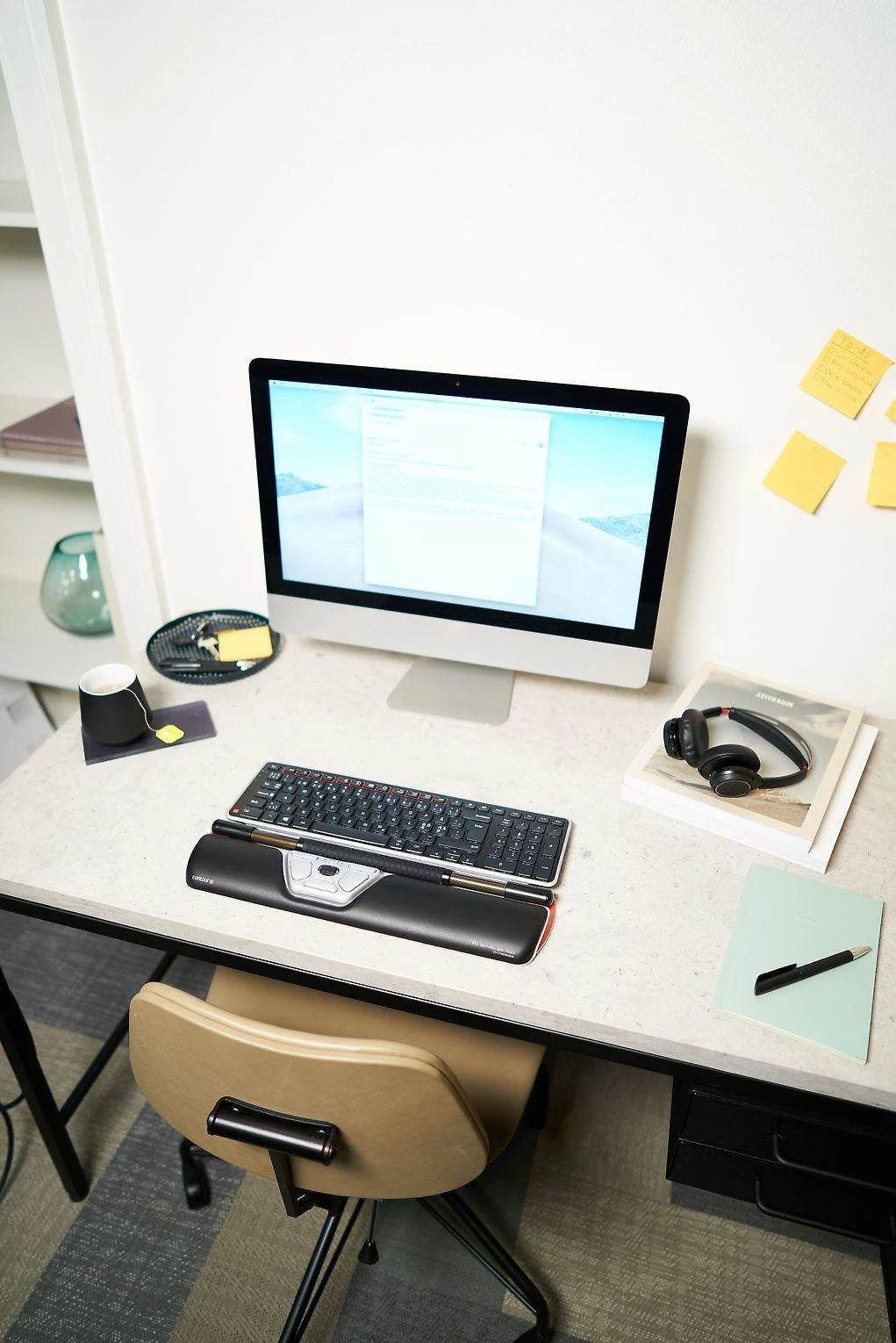 Carruzzo Contour Design RollerMouse Raudona kompiuterinė pelė Biuras C tipo USB Optinis 2800 DPI