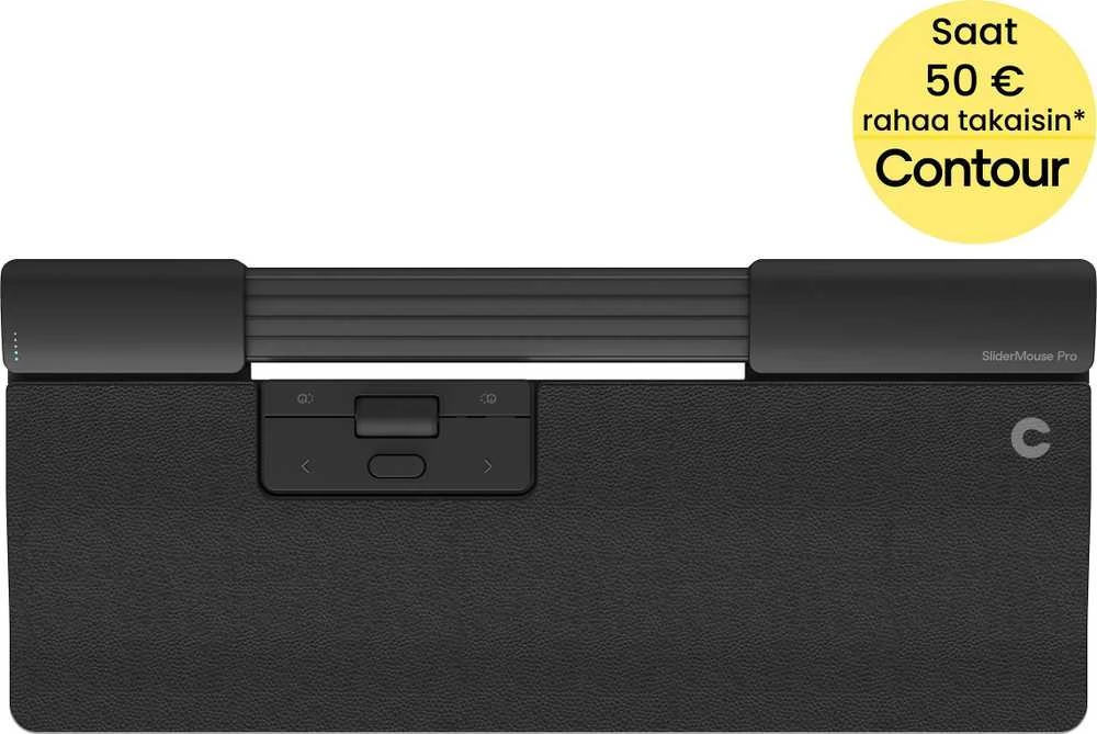 Pelė Contour SliderMouse Pro su laidu Regular WR retail