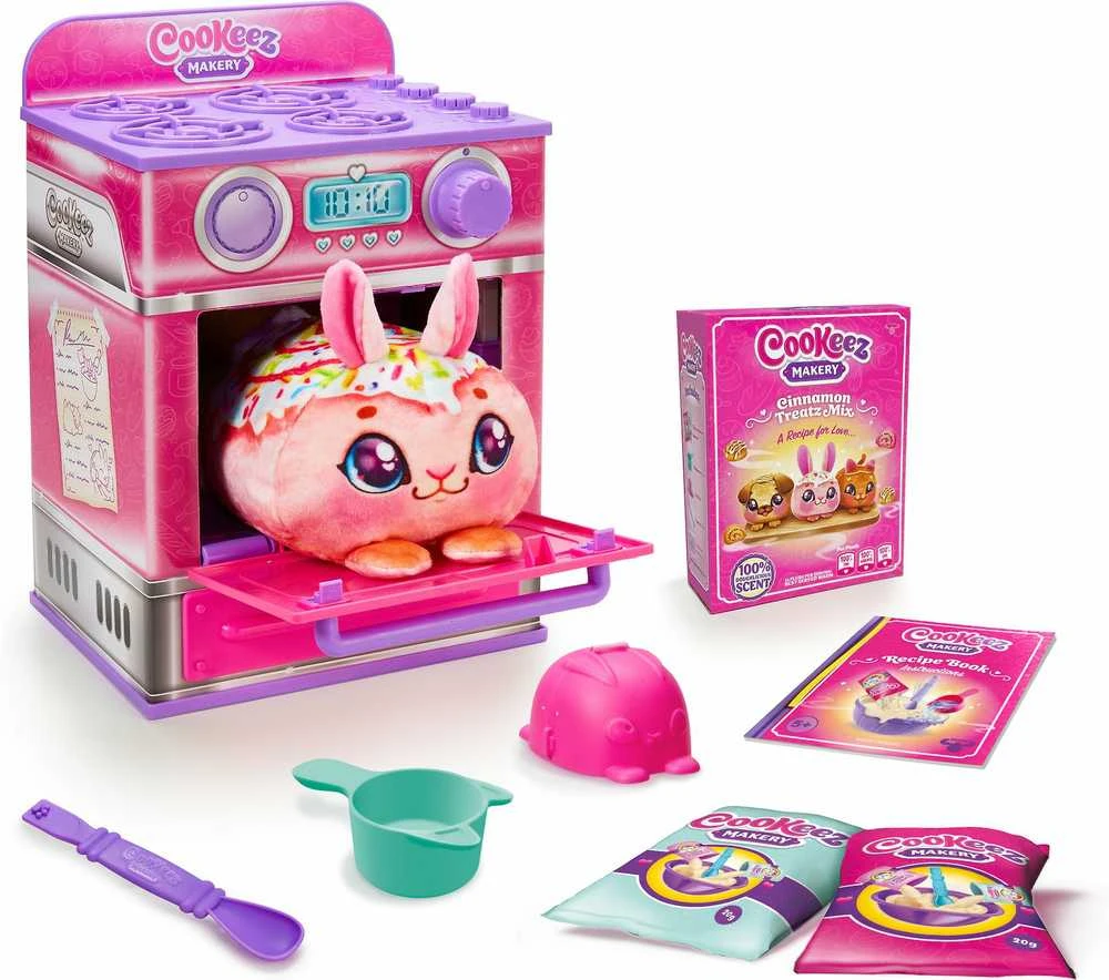 Cookeez Makery Interaktyvus žaidimų rinkinys - Orkaitė, Rožinės spalvos