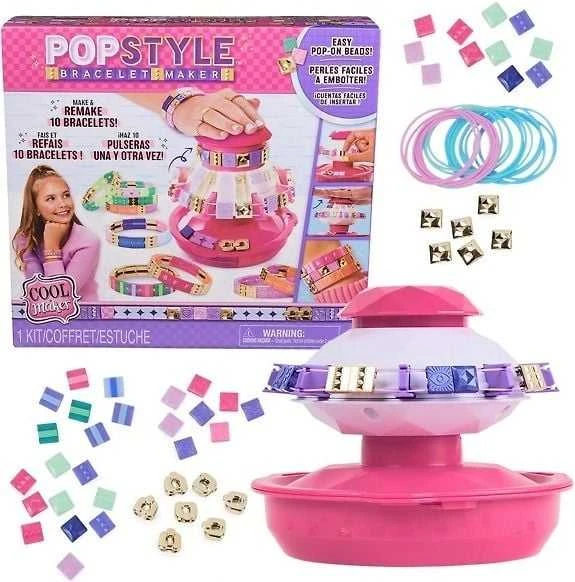 COOL MAKER Apyrankių gaminimo rinkinys POP STYLE