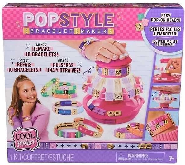 COOL MAKER Apyrankių gaminimo rinkinys POP STYLE