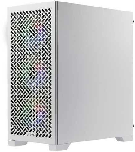 „Cooler Master Elite 302 ARGB Balta“ korpusas (E302-WGNN-S00)