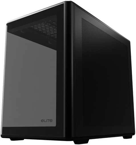 „Cooler Master Elite 600“ korpusas, ATX, permatomas šoninis skydelis, 4 x 120 mm ventiliatoriai, juodas