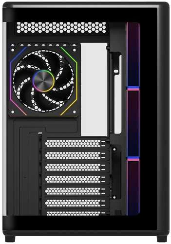 „Cooler Master Elite 600“ korpusas, ATX, permatomas šoninis skydelis, 4 x 120 mm ventiliatoriai, juodas