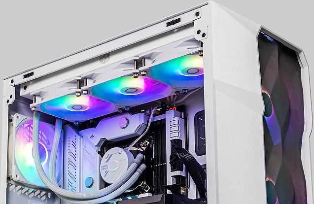 COOLER MASTER CPU vandens aušinimas Masterliquid 360L Core ARGB Baltas