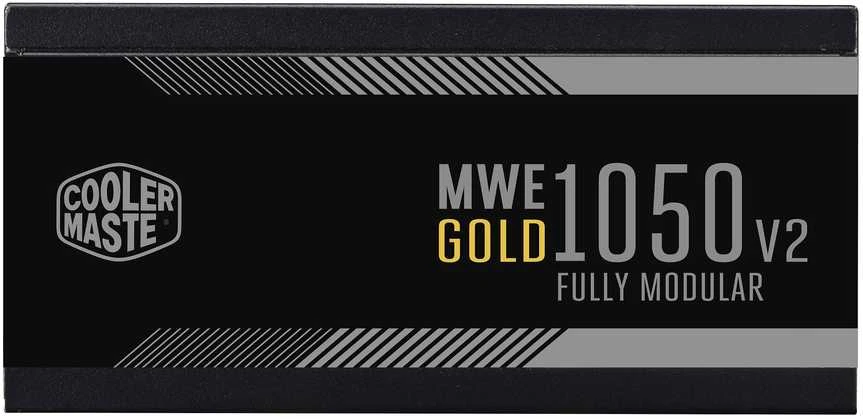 „Cooler Master MWE Gold 1050 V2 ATX 3.1“ atminties blokai, 1050 W, 24 kontaktų, ATX, Jude
